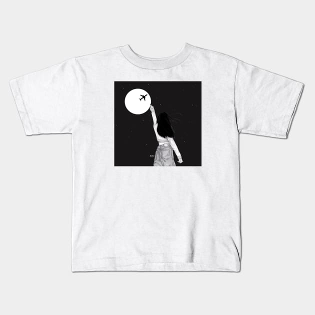 Reach for... Kids T-Shirt by MOKO